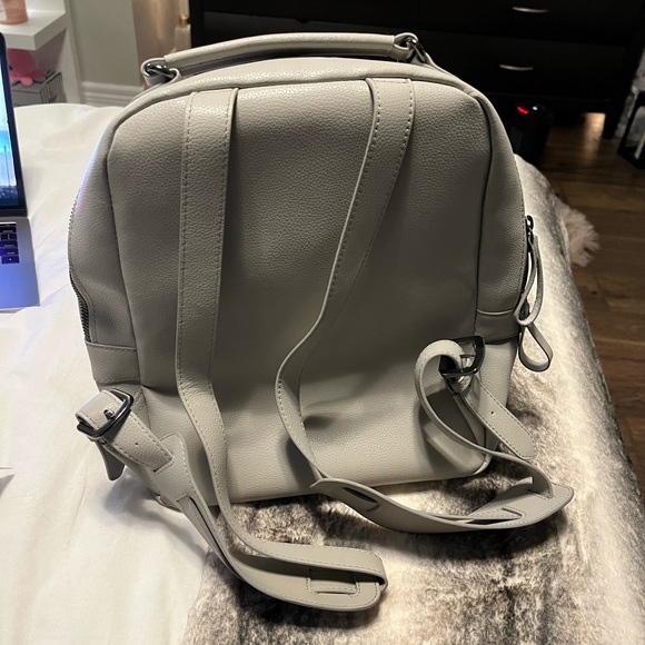 Faux Leather Backpack with USB Port - Picture 3 of 5